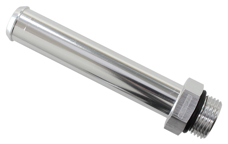 AF926-16-08S - -8ORB TO 22MM BARB TURBO DRAINEXTENSION SILVER 100MM OAL