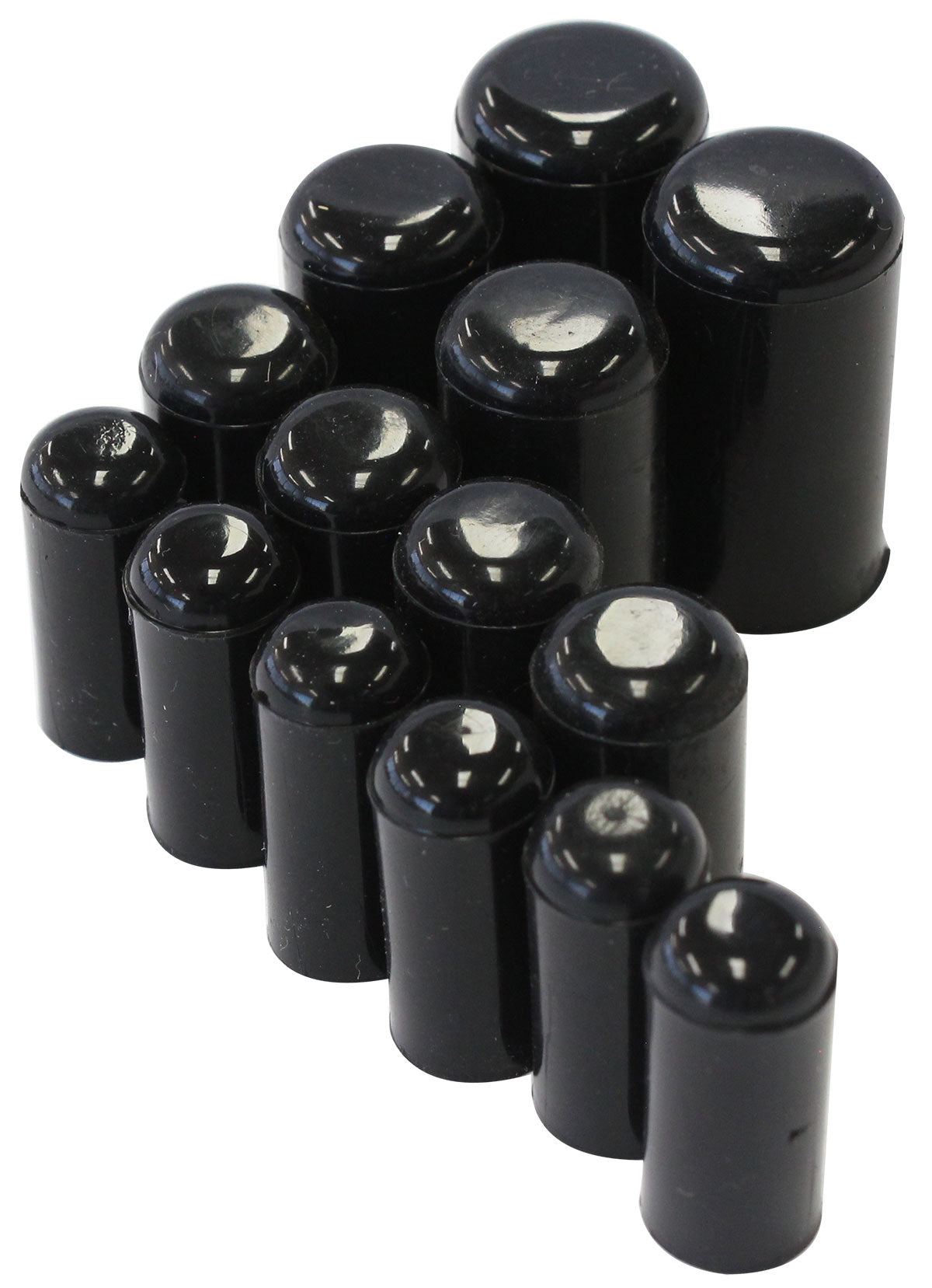 AF9290-016-01 - VACCUM BLANK OFF PLUG METRIC BLACK 16 SILICONE CAP BLOCK