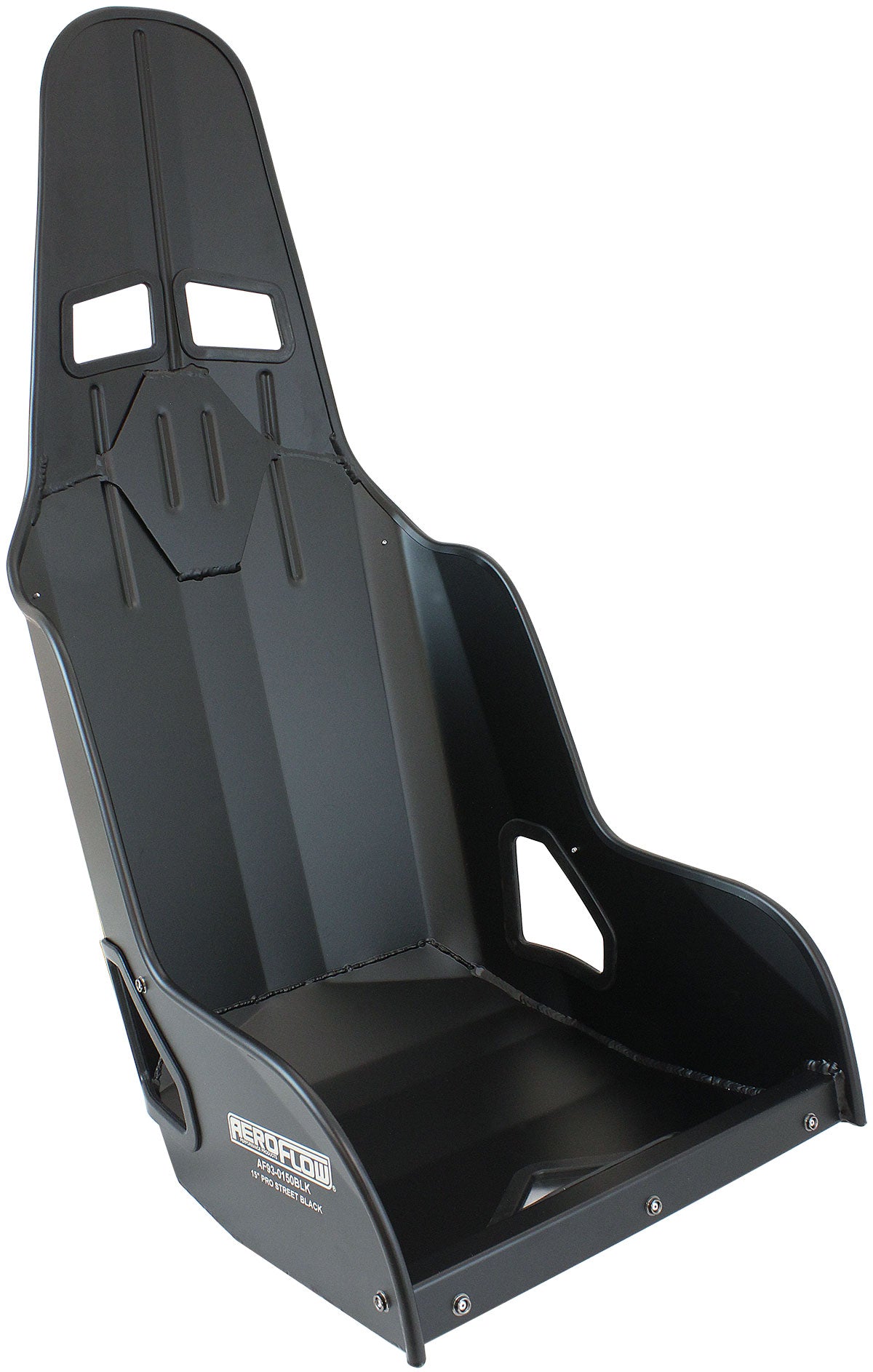 AF93-0150BLK - PRO STREET ALUMINIUM RACE SEAT15' HIP WIDTH BLACK FINISH