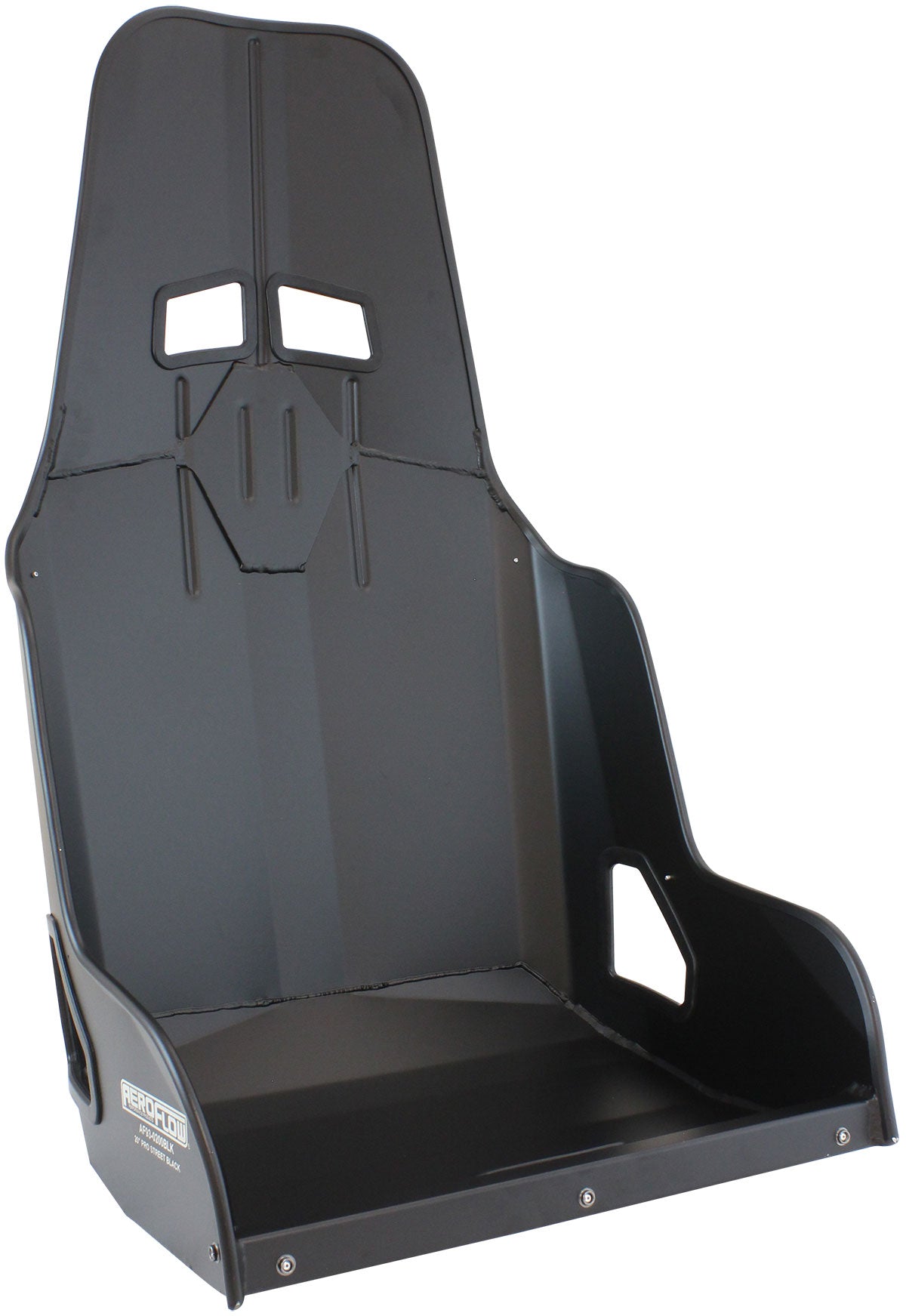 AF93-0200BLK - PRO STREET ALUMINIUM RACE SEAT20" HIP WIDTH BLACK FINISH