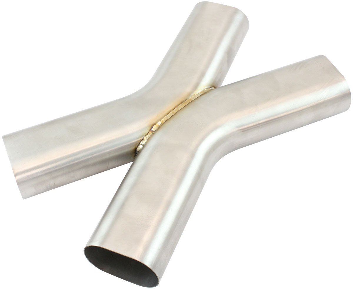 AF9408-3000 - 3" X PIPE OVAL EXHAUST TUBE 45 DEGREE BENDS 304 S/STEEL