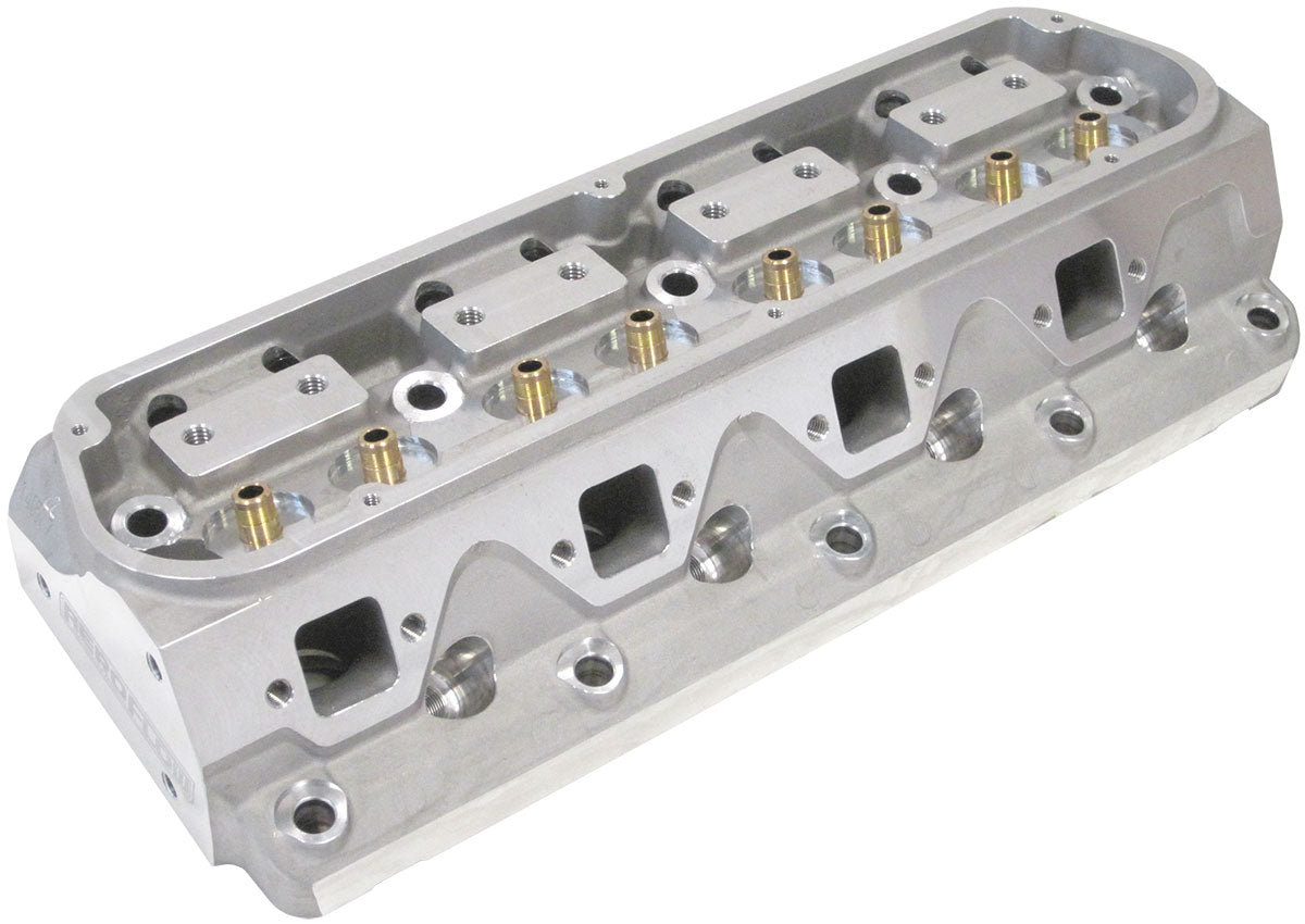 AF95-0302 - SBF 175cc ALUMINIUM HEADS BARE60cc CHAMBERS, 2.02"/1.60"