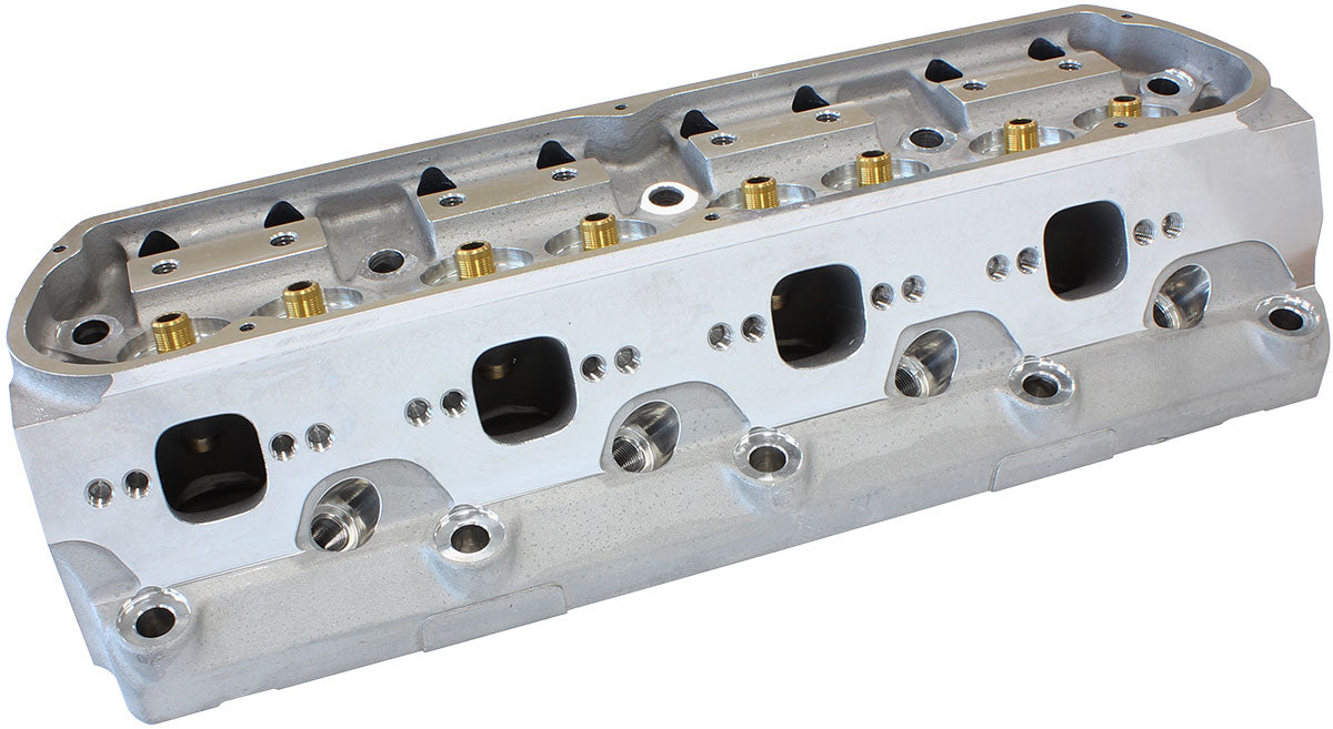 AF95-0360 - SBF 205cc ALUMINIUM HEADS BARE58cc CHAMBERS, 2.08"/1.60"