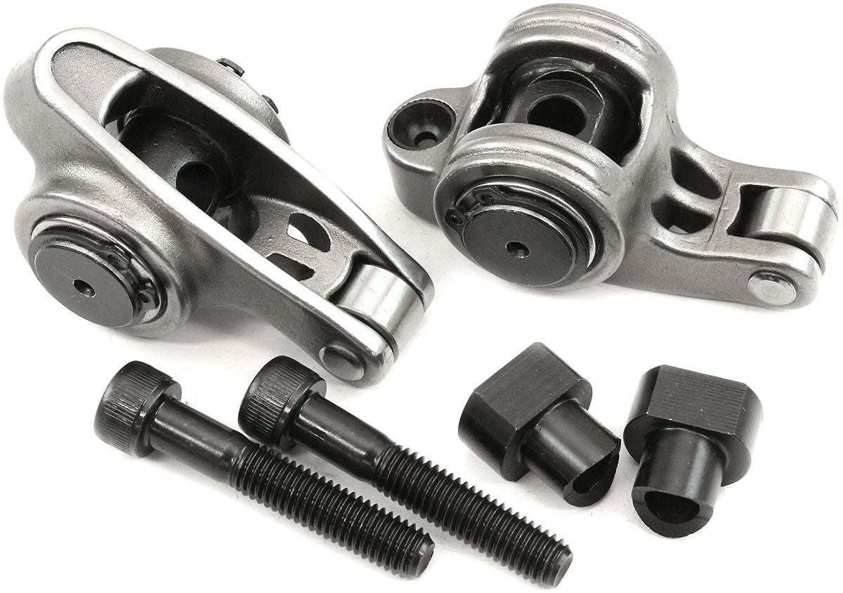 AF95-1235-2 - GM LS1 S/S ROCKER ARM M8 STUD 1.7 RATIO CATHEDRAL ROLLER LS2STAINLESS Aeroflow 95-1235-2