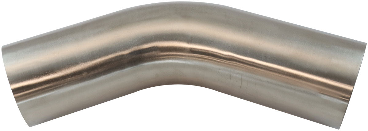 AF9502-4000 - 304 S/S BEND 45 DEG 4" O.D 1.5MM (.059") 150mm / 6" LEG