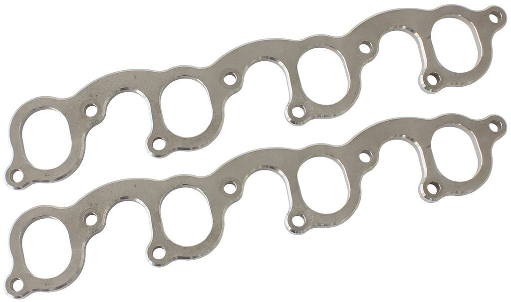 AF9551-1008 - Ford 302-351C header flanges 1-7/8" oval port PAIR