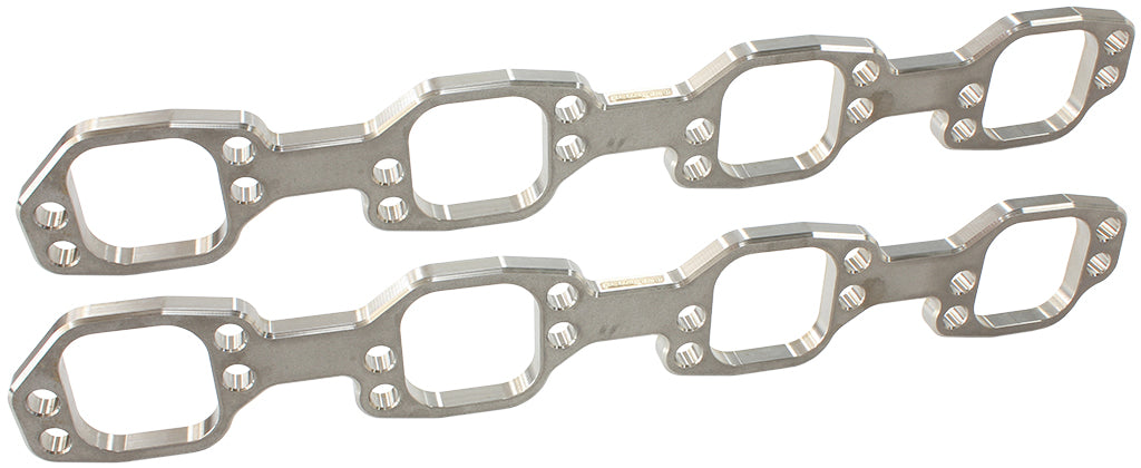 AF9551-1015 - Ford 289-351W header flanges 2" square port, Victor jr PAIR