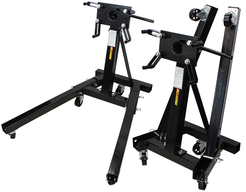 AF98-2033 - 2000lb ENGINE STAND A FRAME 5 WHEELS EXTRA HEAVY DUTY