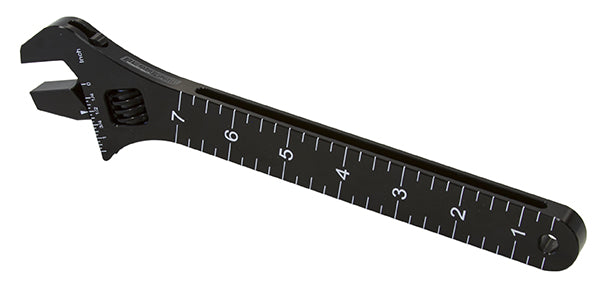 AF98-2038BLK - ADJUSTABLE SPANNER WHEELIE BLACK LARGE FOR UP TO -12 BNUT