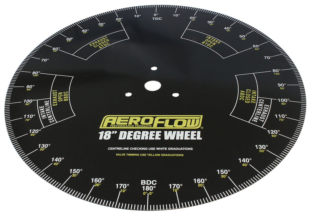 AF98-2121 - 18" PRO CAM DEGREE WHEEL CAMSHAFT ENGINE UNIVERSAL