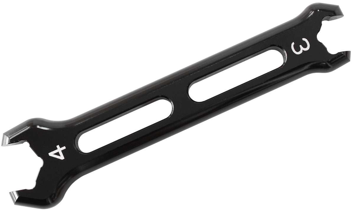 AF98-2244-1-4-3 - DOUBLE ENDED PRO SPANNER SINGLBLACK -3AN TO -4AN