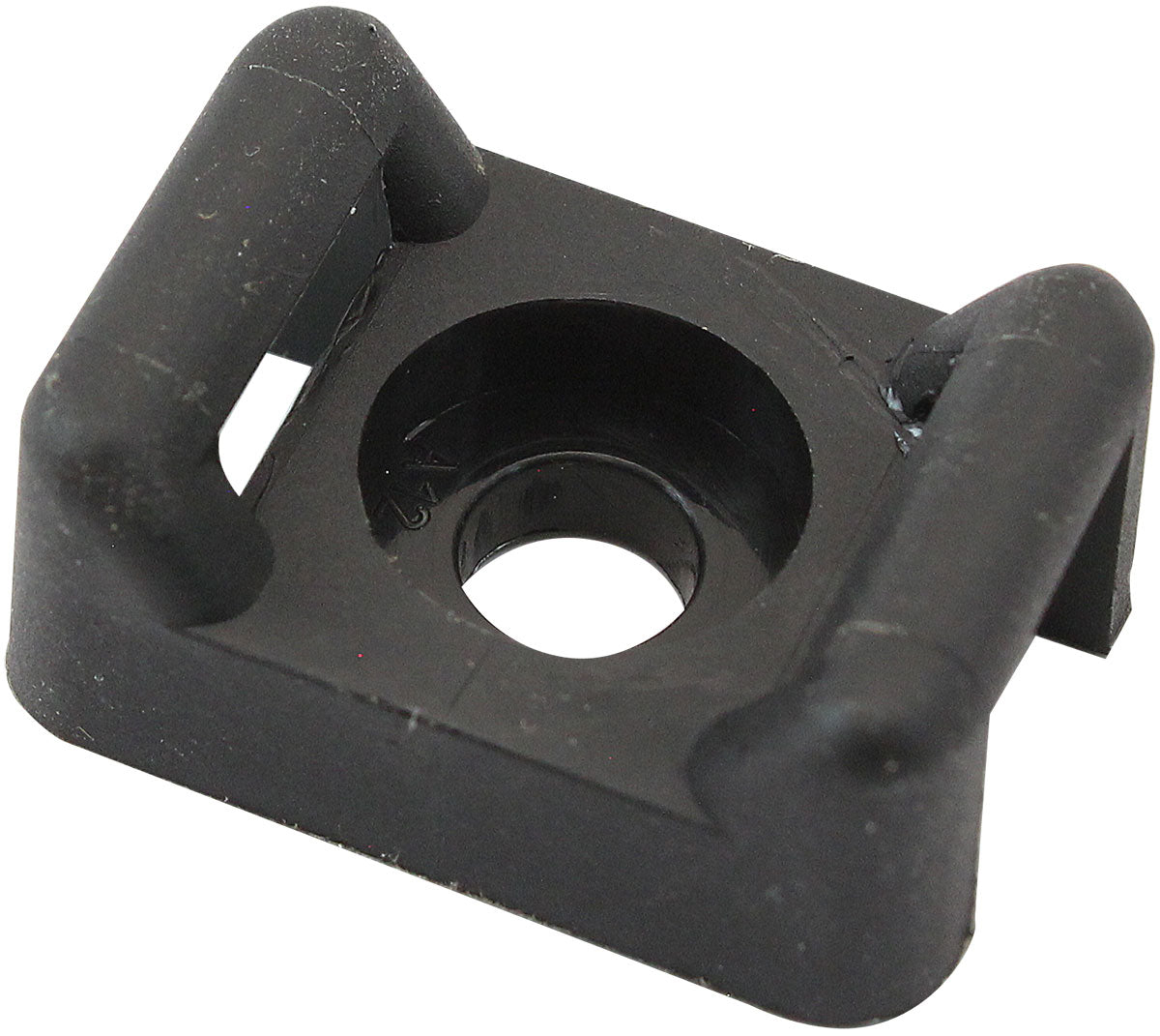 AF98-9989-100 - CABLE TIE SCREW MOUNTS 21mm x 10.1mm M5 HOLE PA66 100 PACK