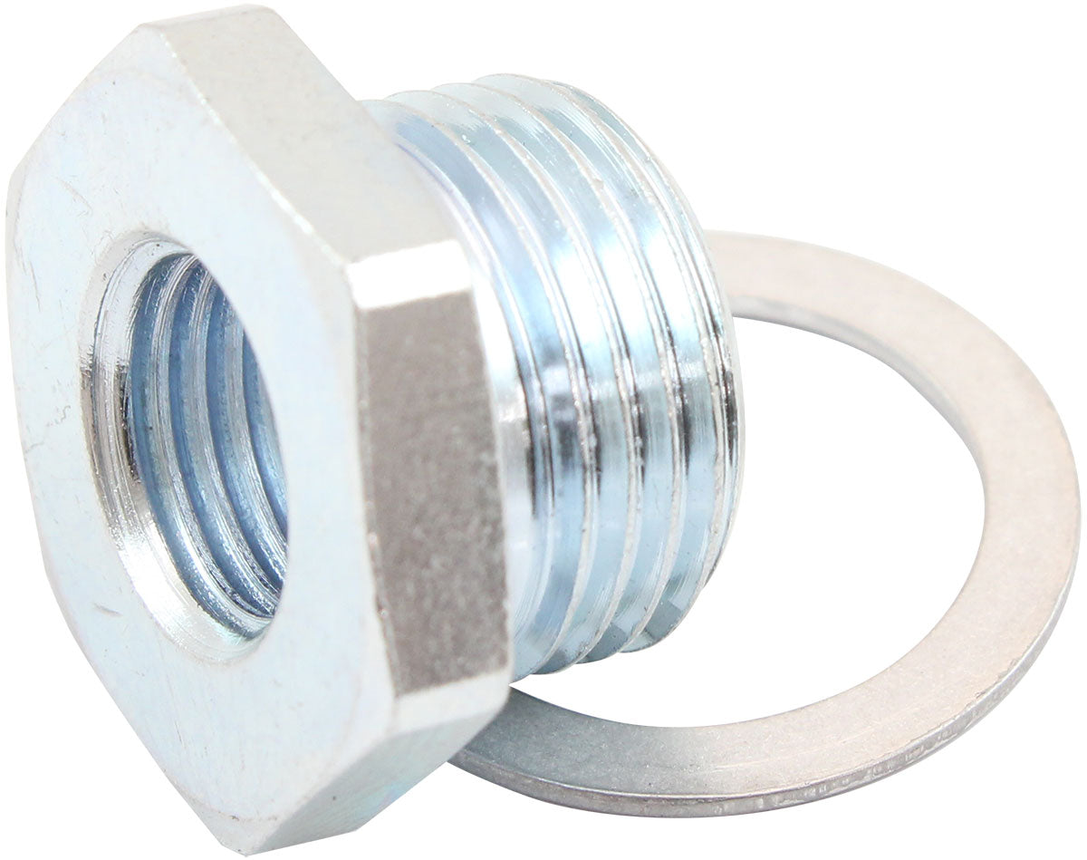 AF991-M18-M12 - M18 x 1.5mm REDUCER M12 x 1.25O2 OXY SENSOR BUSH STEEL ZINC