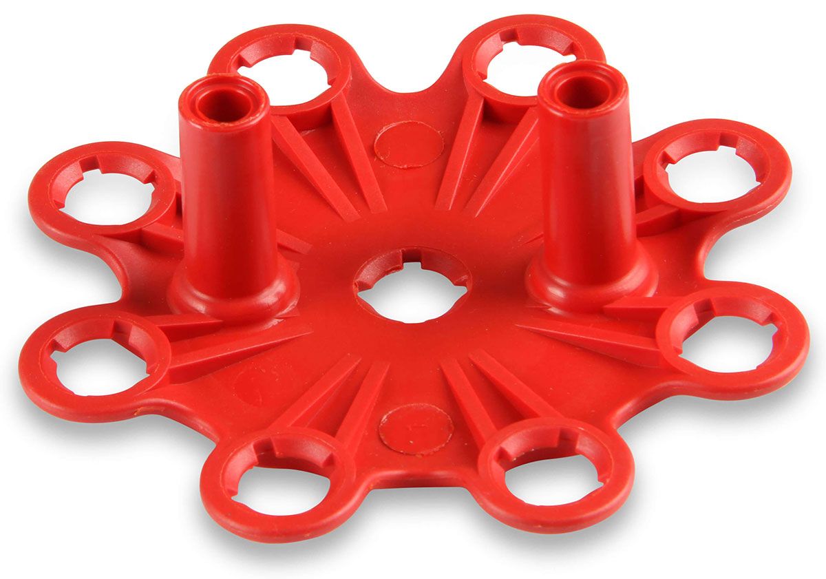 MSD8433 - Distributor Cap Replacement Cap to suit most MSD Billet Distributors with GM style cap, Red