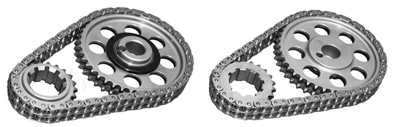 ROCS3031 - D/R Timing Chain Set Nitrided With Torrington Bearing Suit SB Ford 302-351W Pre-EFI