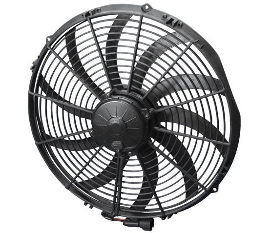 SPEF3634 - 16" Extreme Electric Thermo Fan 3000 cfm - Puller Type with Curved Blades, 26 amps