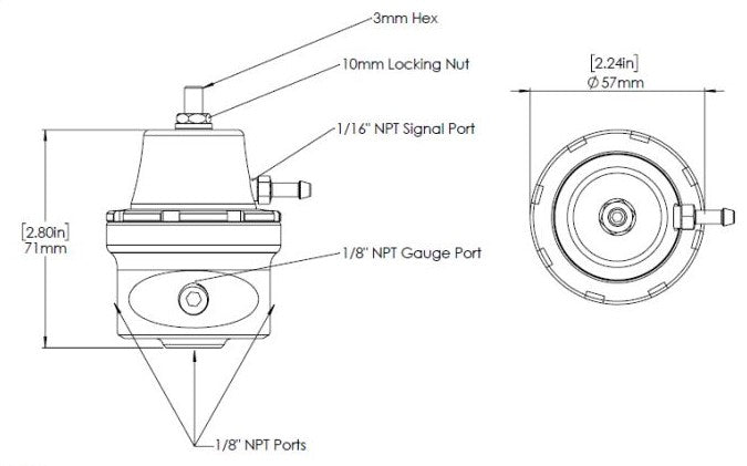 TS-0404-1015 - FPR Kompact Uni 1/8″ NPT (Sleeper)