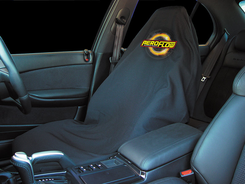 AF-THROW - Throw Seat Cover With Yellow Aeroflow Logo