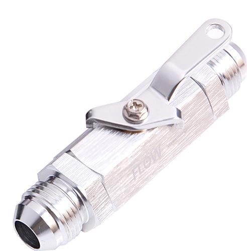 AF1000-06S - SHUT OFF VALVE -6AN SILVER