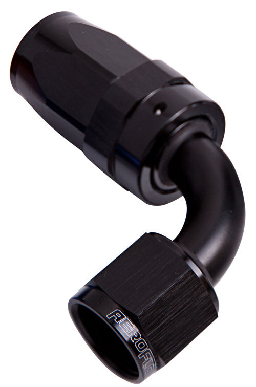 AF103-06BLK - -6AN TAPER SERIES 90 DEGREE HOSE END BLACK