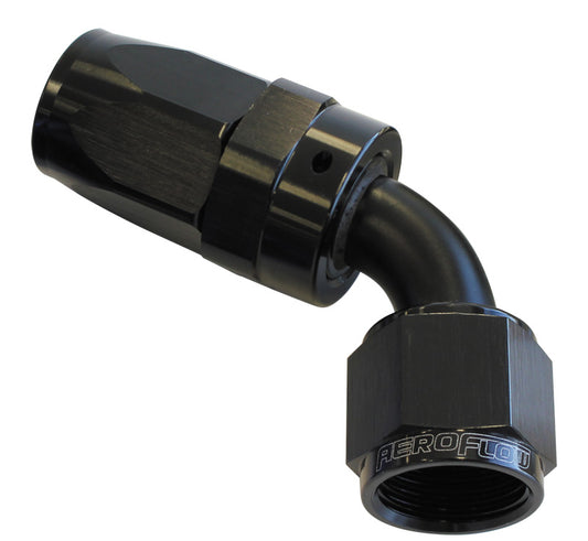 AF118-06BLK - -6AN TAPER SERIES 60 DEGREE HOSE END BLACK