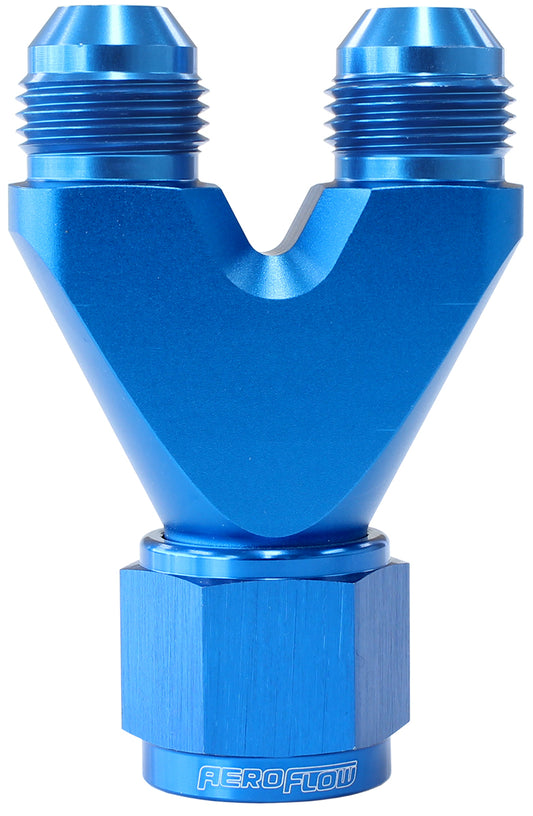 AF146-08-06 - U BLOCK FEMALE -8 TO 2 X -6AN MALE NIPPLES STRAIGHT OUTLET