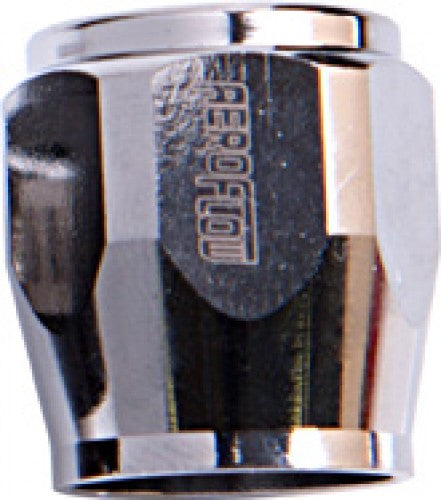 AF150-05CH - HEX HOSE FINISHER 14.3MM ID CHROME 9/16" ID CLAMP