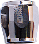 AF150-32CH - HEX HOSE FINISHER 54MM ID CHROME 2-3/16" ID CLAMP