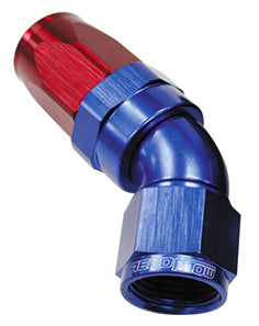 AF152-12 - 45 DEG HOSE END -12AN BLUE FULL FLOW TAPER STYLE