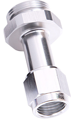 AF160-06-1S - -6AN HOLLEY CARB INLET 4150 SILVER SWIVEL NUT (PAIR)