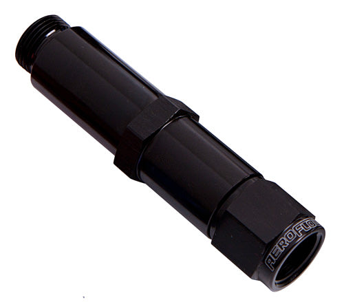 AF161-06-1BLK - -6AN FEMALE TO BG / DEMON BLACK SWIVEL NUT (PAIR)