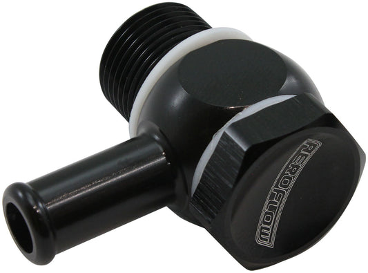 AF168-06BLK - HOLLEY FITECH 9/16"-24 to 5/16BARB INLET FITTING KIT BLACK