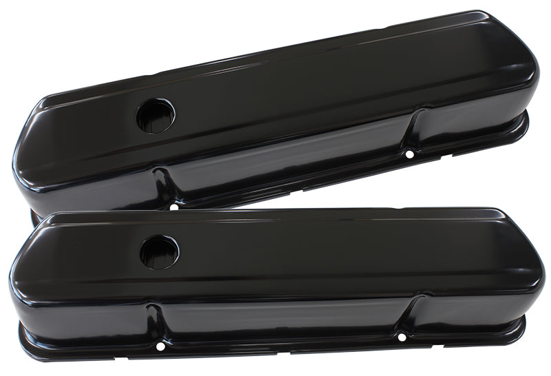 AF1822-5054 - STEEL VALVE COVERS, 253 308 BLACK WITHOUT LOGO
