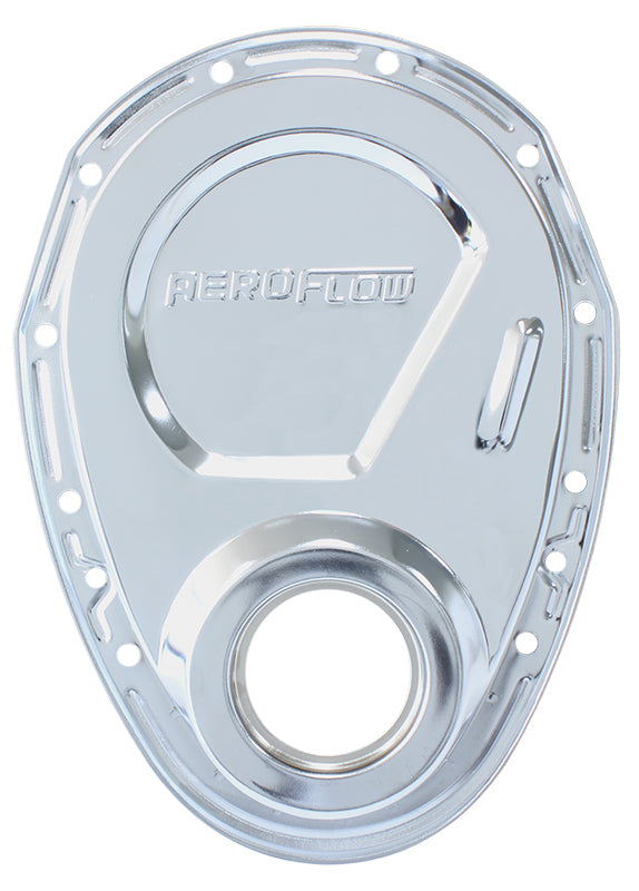 AF1827-2000 - SB CHEV TIMING COVER CHROME STEEL INC GASKETS AND SEALS SBC Aeroflow 1827-2000