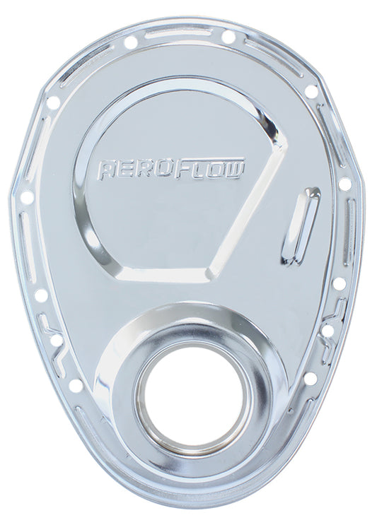 AF1827-2000 - SB CHEV TIMING COVER CHROME STEEL INC GASKETS AND SEALS SBC Aeroflow 1827-2000