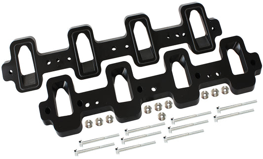 AF1850-1007 - GM LS INTAKE ADAPTERS RECTANGLTO CATHEDRAL HEAD, LSA CHARGER
