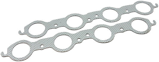 AF1854-1012 - GM LS EXHAUST GASKET 1.90" ROUND STEEL LS1 LS2 LS3 PAIR