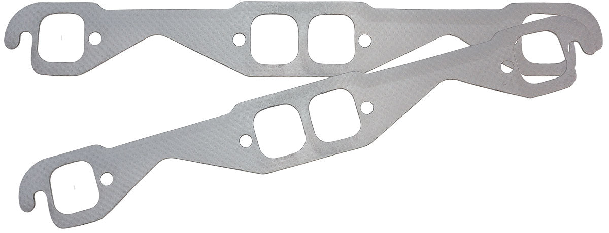 AF1854-1212-1 - SBC EXHAUST GASKET 1.50 x 1.56STEEL SMALL BLOCK CHEV 350 PAIR Aeroflow - AF 1856-1212-1