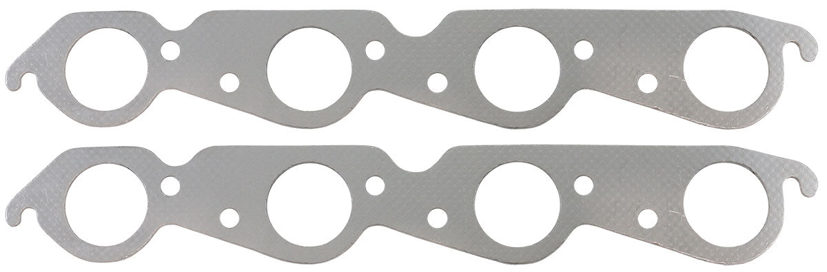 AF1854-1412-1 - BBC EXHAUST GASKET 1.99 x 1.99STEEL ROUND BIG BLOCK CHEV 454PAIR Aeroflow - AF 1856-1412-1