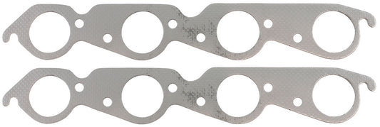 AF1854-1412-2 - BBC EXHAUST GASKET 2.17 x 2.17STEEL ROUND BIG BLOCK CHEV 454PAIR Aeroflow - AF 1856-1412-2