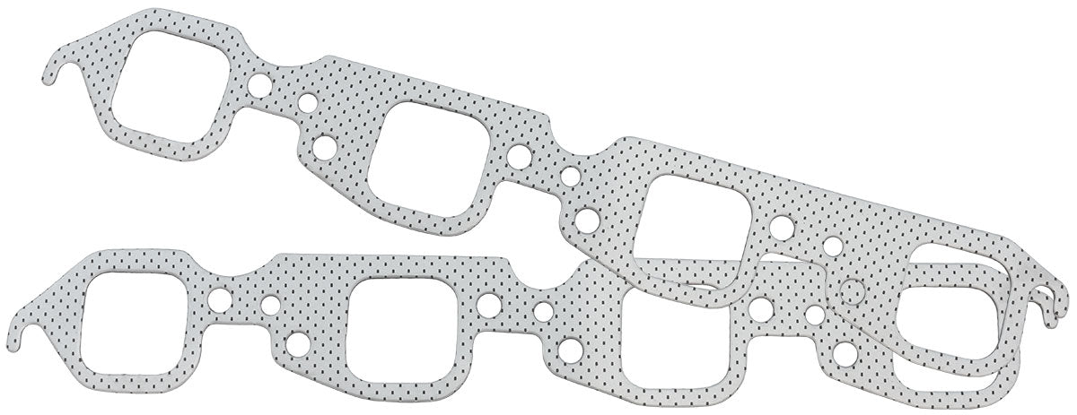 AF1854-1412 - BBC EXHAUST GASKET 1.92 x 1.87STEEL SQUARE BIG BLOCK CHEV 454 PAIR Aeroflow - AF 1856-14