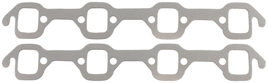 AF1854-1512-1 - SBF EXHAUST GASKET 1.30 x 1.54STEEL SMALL BLOCK FORD 302 289351 PAIR Aeroflow - AF 1856-15