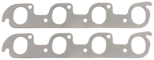 AF1854-1812 - FORD CLEVELAND 2V EXHAUST 1.60 x 1.99 GASKET STEEL 351C PAIR Aeroflow - AF 1856-1812