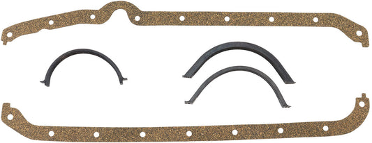 AF1856-1207 - SBC OIL PAN GASKET CORK L/H DIPSTICK SMALL BLOCK CHEV 350 Aeroflow - AF 1854-1207
