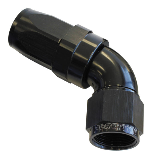 AF198-16BLK - 60 DEG HOSE END -16AN BLACK FULL FLOW TAPER STYLE