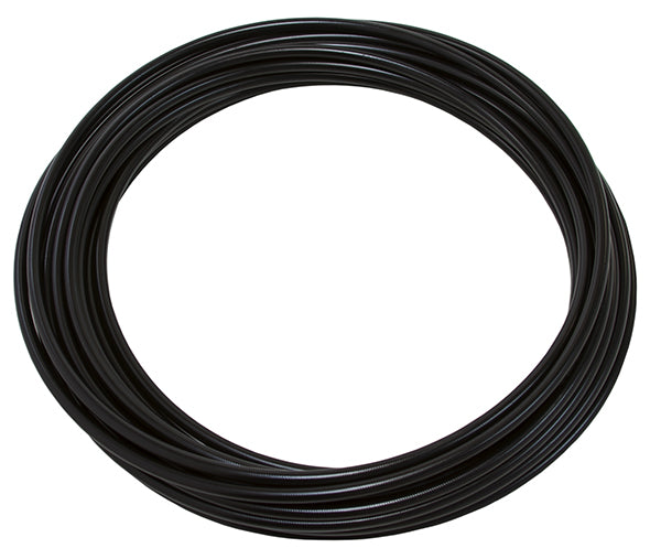 AF200-03-15MBLKC - SS TEFLON BRAIDED HOSE -3AN CC15M BLACK 3.5mm ID 6.3mm OD