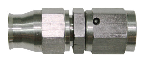 AF201-04 - Straight Stainless Steel Hose End -4AN to -4 PTFE