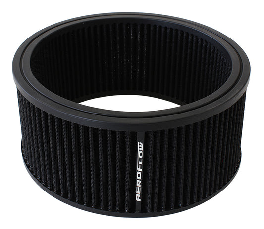 AF2041-3640 - ROUND AIR FILTER 9" X 4" WASHABLE COTTON ELEMENT