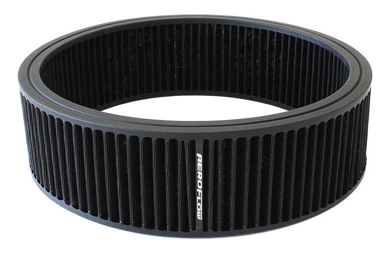 AF2041-3750 - ROUND AIR FILTER 14" X 4" WASHABLE BLACK ELEMENT