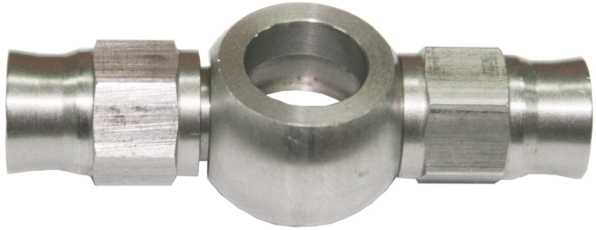 AF215-03 - -3AN DOUBLE END BANJO 7/16" STAINLESS SUIT TEFLON